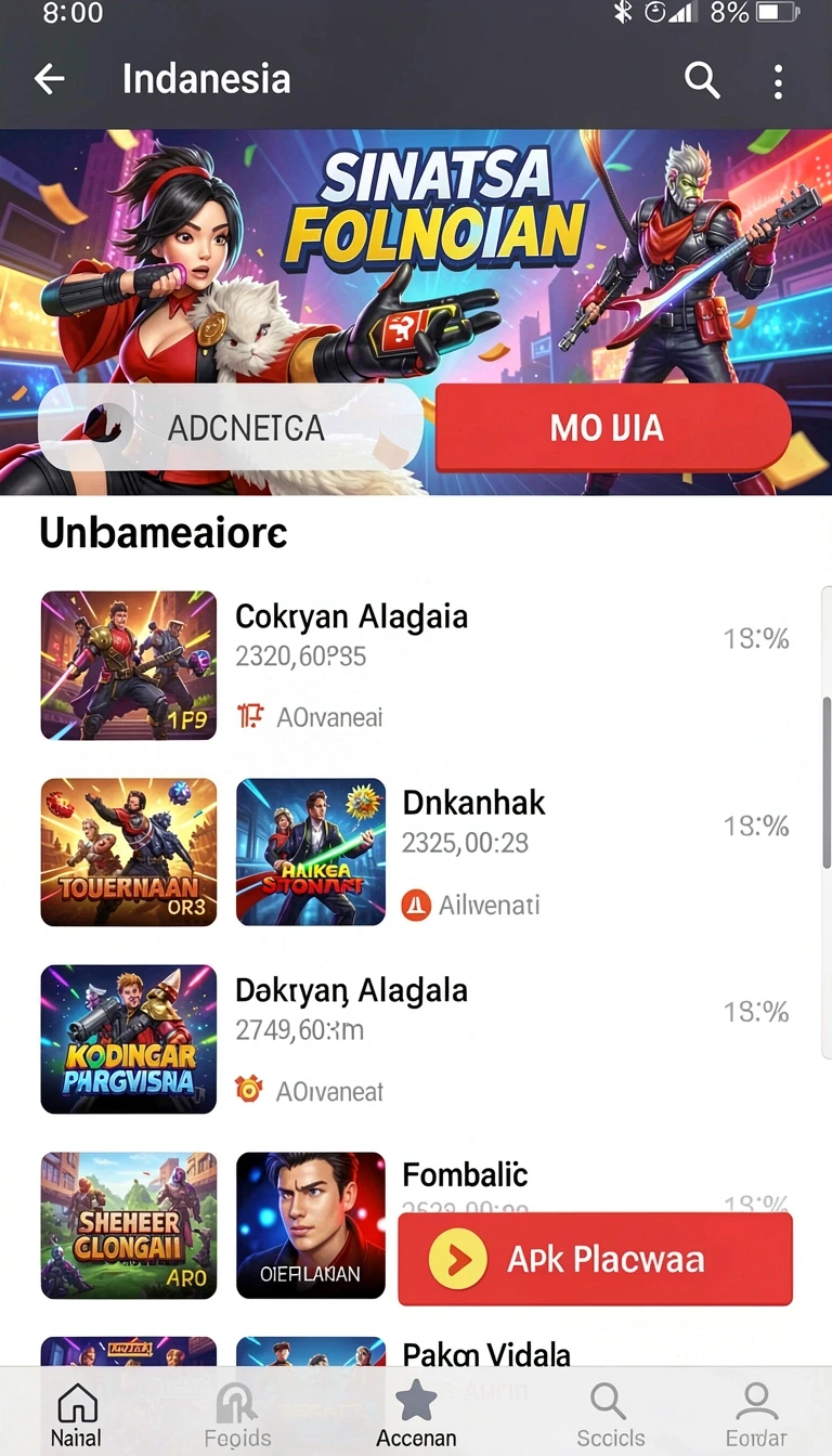 a200m Tangkapan Layar - APK Resmi